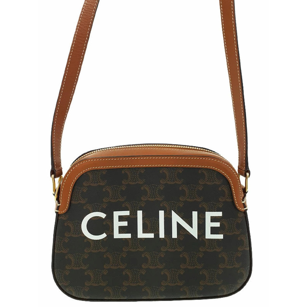 Celine Triomphe Canvas Camera Bag Shoulder